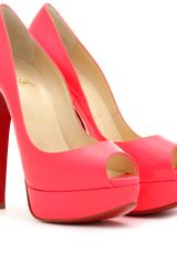 Christian Louboutin Lady Peep 150 Platform Pumps