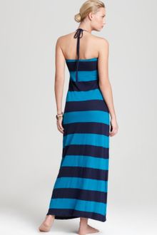 French Connection French Connection Dress Sun Sea Stripe Maxi - Lyst