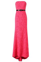 Jason Wu Strapless Lace Gown