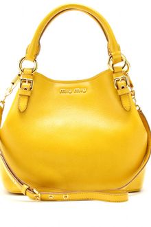 Miu Miu Mini Textured Leather Handbag - Lyst