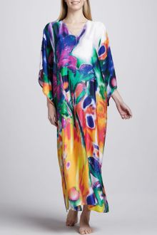 Natori Sagala Floralprint Caftan - Lyst