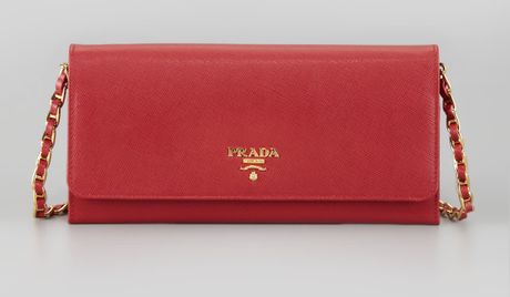 pink prada wallet on chain