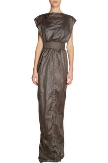Rick Owens Cap Sleeve Long Dress - Lyst