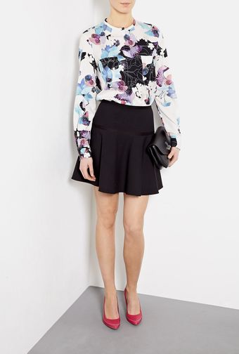 RED Valentino Peplum Full Skirt - Lyst