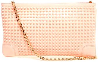Christian Louboutin Loubiposh Studded Leather Shoulder Bag - Lyst