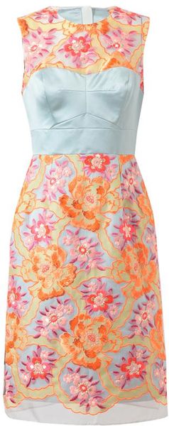 erdem floral gown