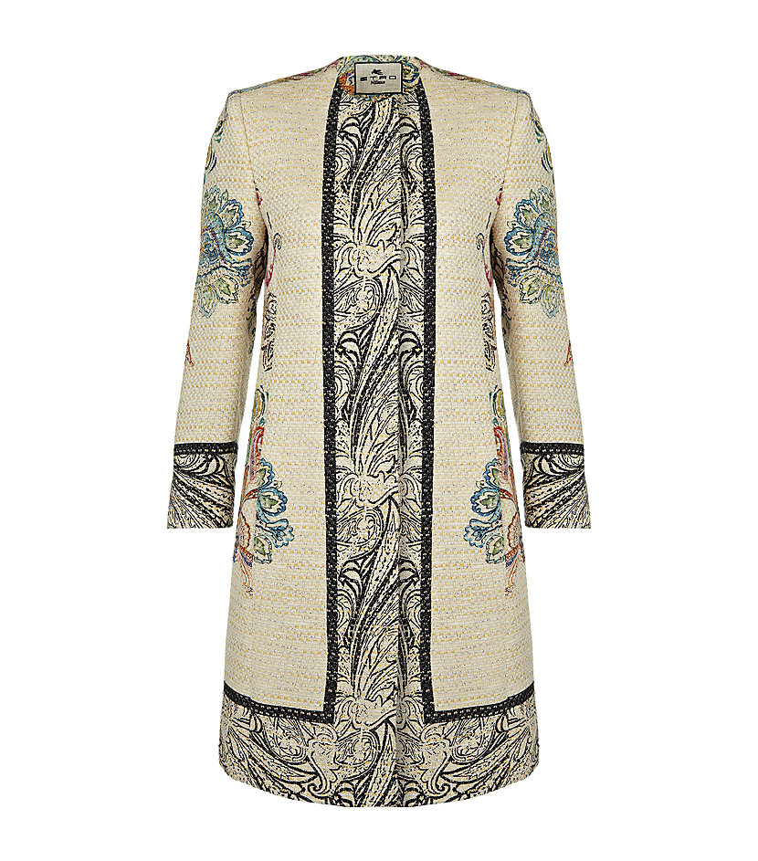 floral duster coat