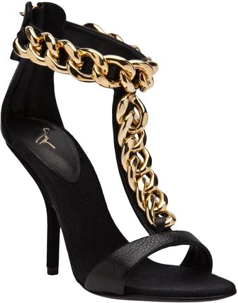 Giuseppe Zanotti Chain Sandal - Lyst
