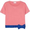 Red Valentino Cropped Cotton Sweater in Pink (rose) - Lyst