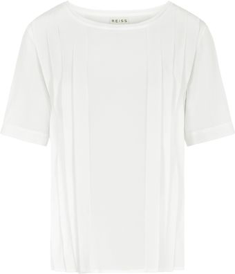 Reiss Raya Top with Raw Strips - Lyst