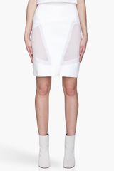 Dion Lee Sheer Paneled Skirt