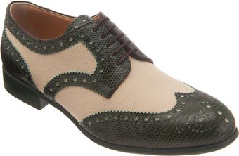 Dolce & Gabbana Stamped Brogues - Lyst