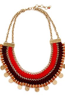 Lucky Brand Mixed Media Necklace - Lyst