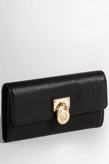 Michael by Michael Kors Hamilton Flap Leather Wallet - Lyst