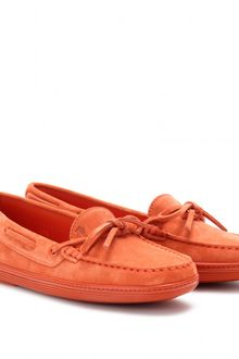 Tod's Marlin Suede Loafers - Lyst