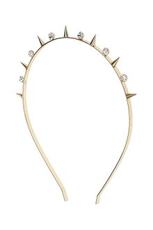 Topshop Rhinestone Spike Aliceband - Lyst