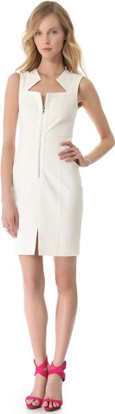 Yigal Azrouel Cotton Tech Dress - Lyst