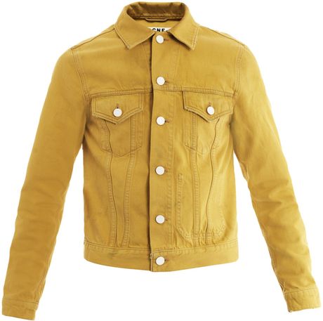 acne denim jacket mens