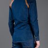 Alexander Mcqueen Buckle Detail Shirt in Blue for Men - Lyst