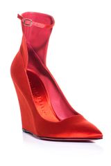 Burberry Prorsum Ankle Strap Wedge Shoes