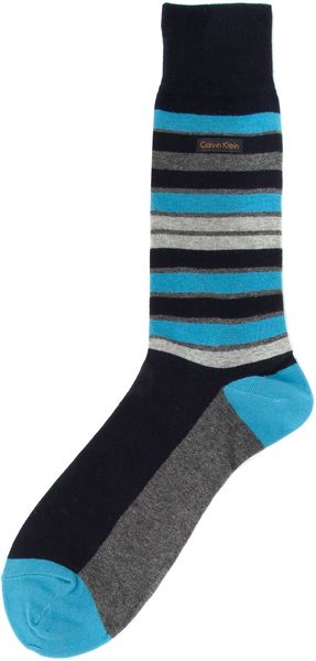 Calvin Klein New Stripe Sock - Lyst