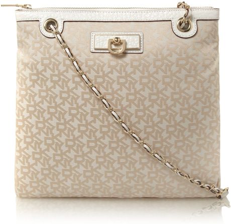 dkny beige bag