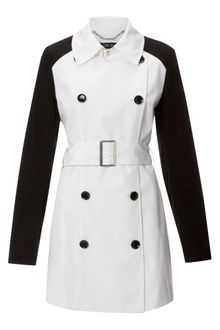 Episode Colour Block Trench Coat - Lyst