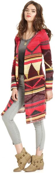 Free People Longsleeve Printed Cardigan - Lyst