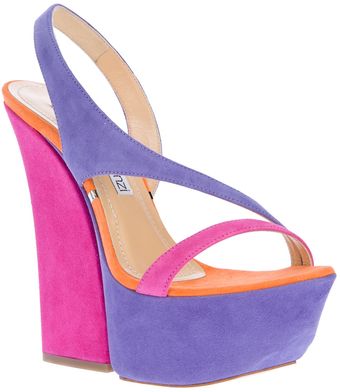 Gianmarco Lorenzi Platform Sandal - Lyst