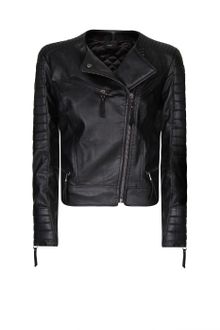Mango Padded Panels Perfecto Jacket - Lyst