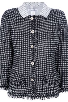 Oscar de la Renta Bouclé Jacket - Lyst