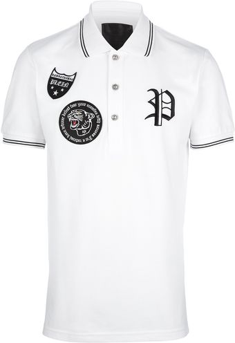 Philipp Plein Logo Polo Shirt - Lyst