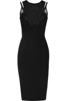 Victoria Beckham Silk and Wool-Blend Dress - Lyst