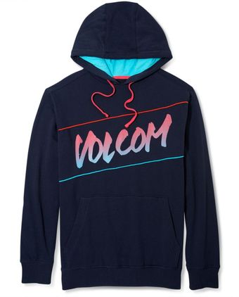 Volcom Mags Hooded Sweatshirt Fleece Pullover - Lyst