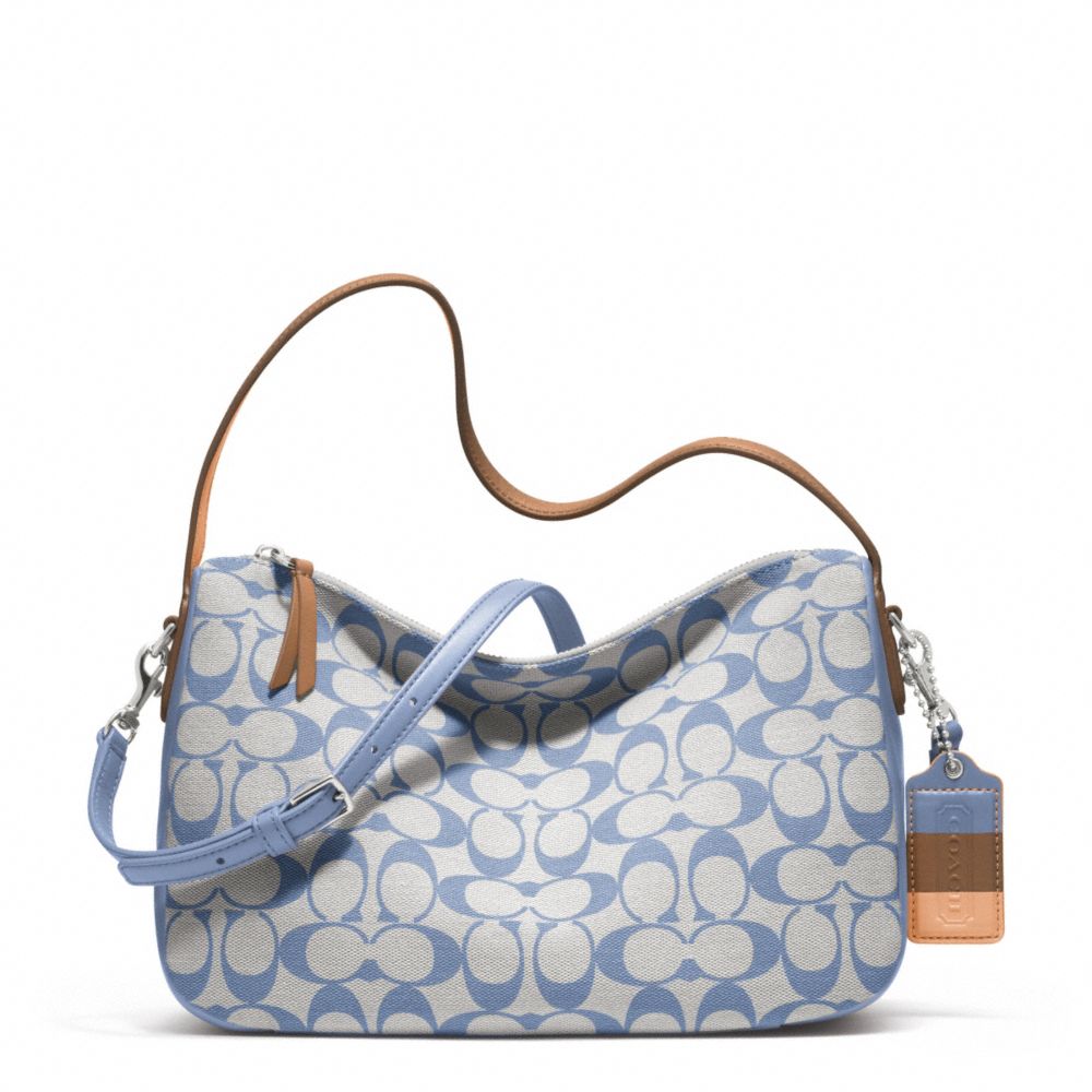 coach chambray tote 34