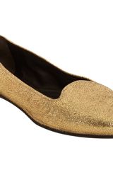 Rochas Foiled Metallic Slipon