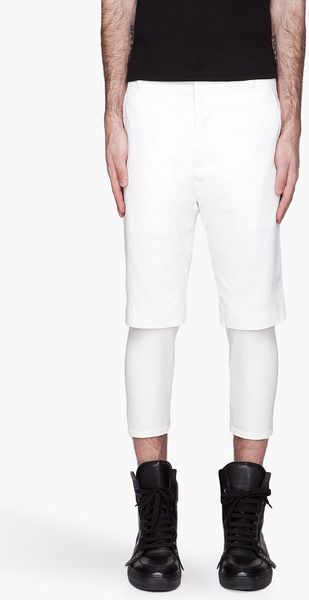 3.1 Phillip Lim  Slim Fit Layered Shorts - Lyst