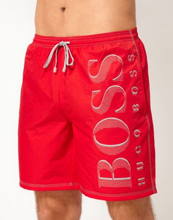 Boss Black Killifish Swim Short - Lyst