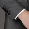 Burberry Slim Fit Wool Mohair Suit in Gray for Men (mid grey) - Lyst