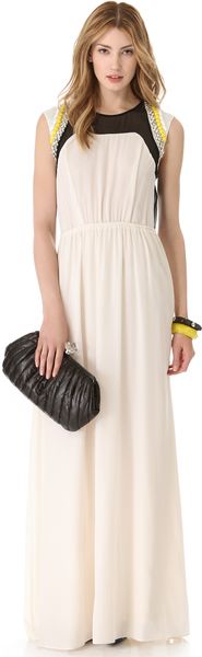 By Malene Birger Lanamil Beaded Gown - Lyst