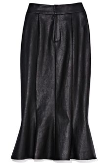 Cushnie Et Ochs Leather Skirt - Lyst