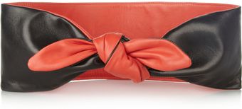 Etro Twotone Knotted Leather Belt - Lyst