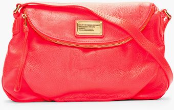 Marc By Marc Jacobs Fluorescent Pink Classic Q Natasha Bag - Lyst