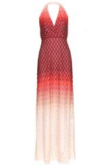 Missoni Ombré Crochet Knit Maxi Dress