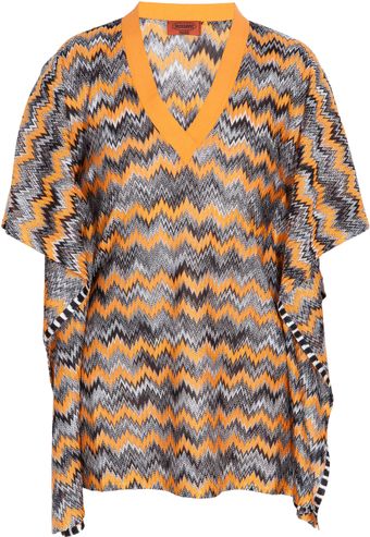 Missoni Short Kaftan - Lyst