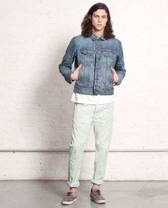 Rag & Bone Denim Jacket Perfect Wash - Lyst