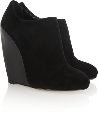 Alaïa Suede Ankle Boots - Lyst