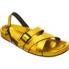 Burberry Metallic Bellgreen Sandal in Gold for Men (black) - Lyst