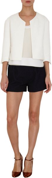 Chloé Textured Jacquard Shorts - Lyst