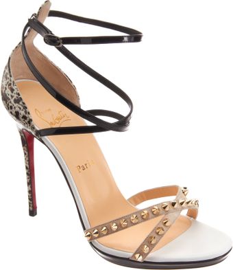Christian Louboutin Strappy Sandals - Lyst